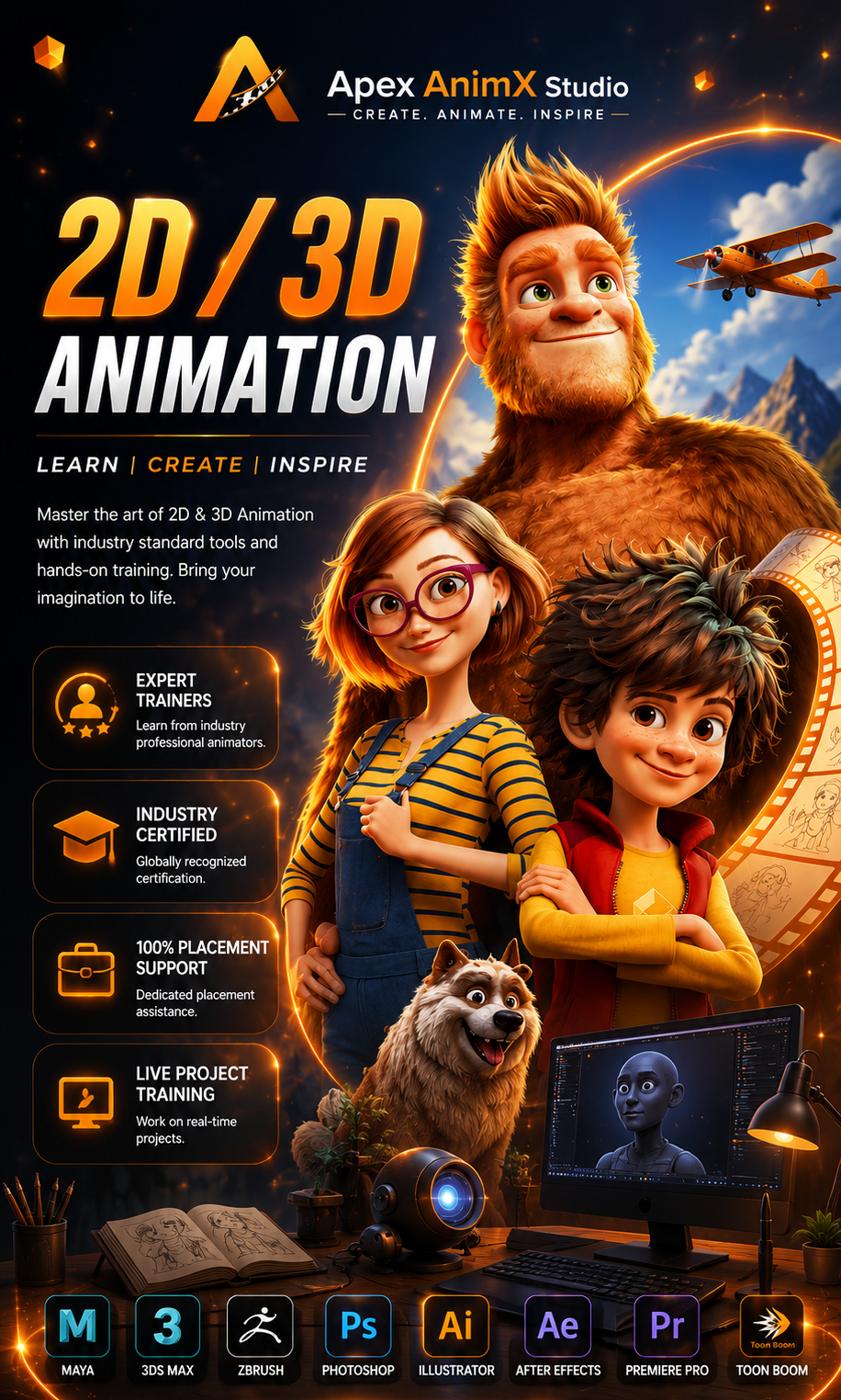 2D / 3D Animation